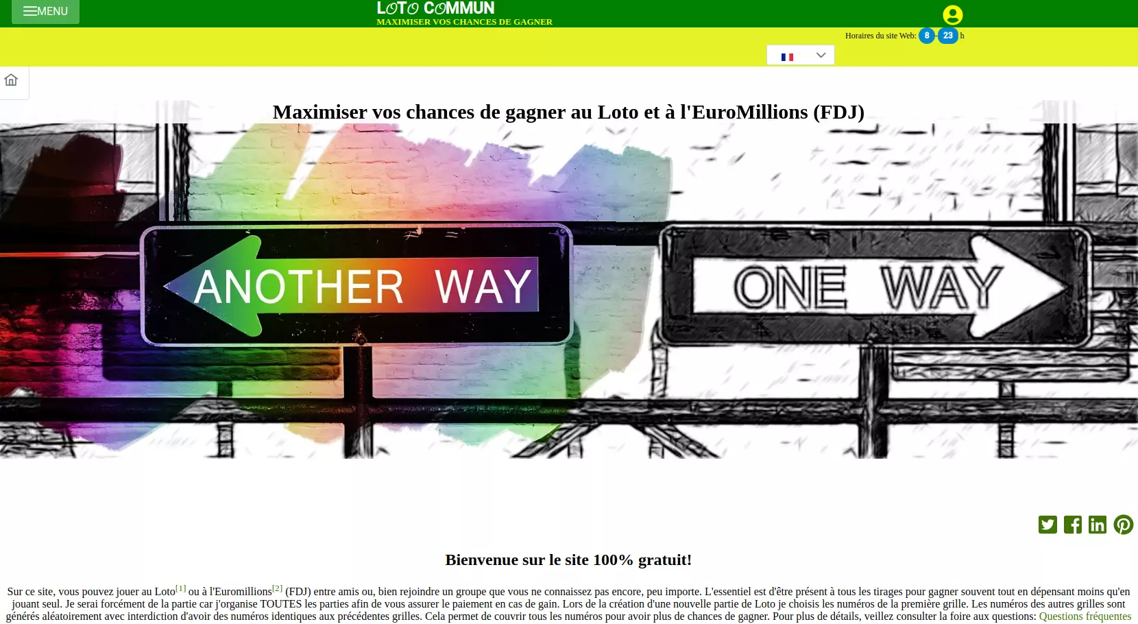 picture: ACCUEIL Page d'accueil du site web